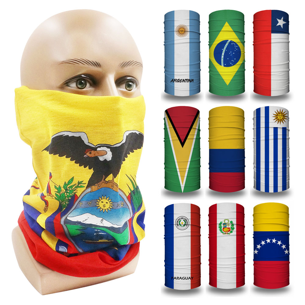 Motorcycle Gear Women - Pañuelo con bandera nacional de Brasil,