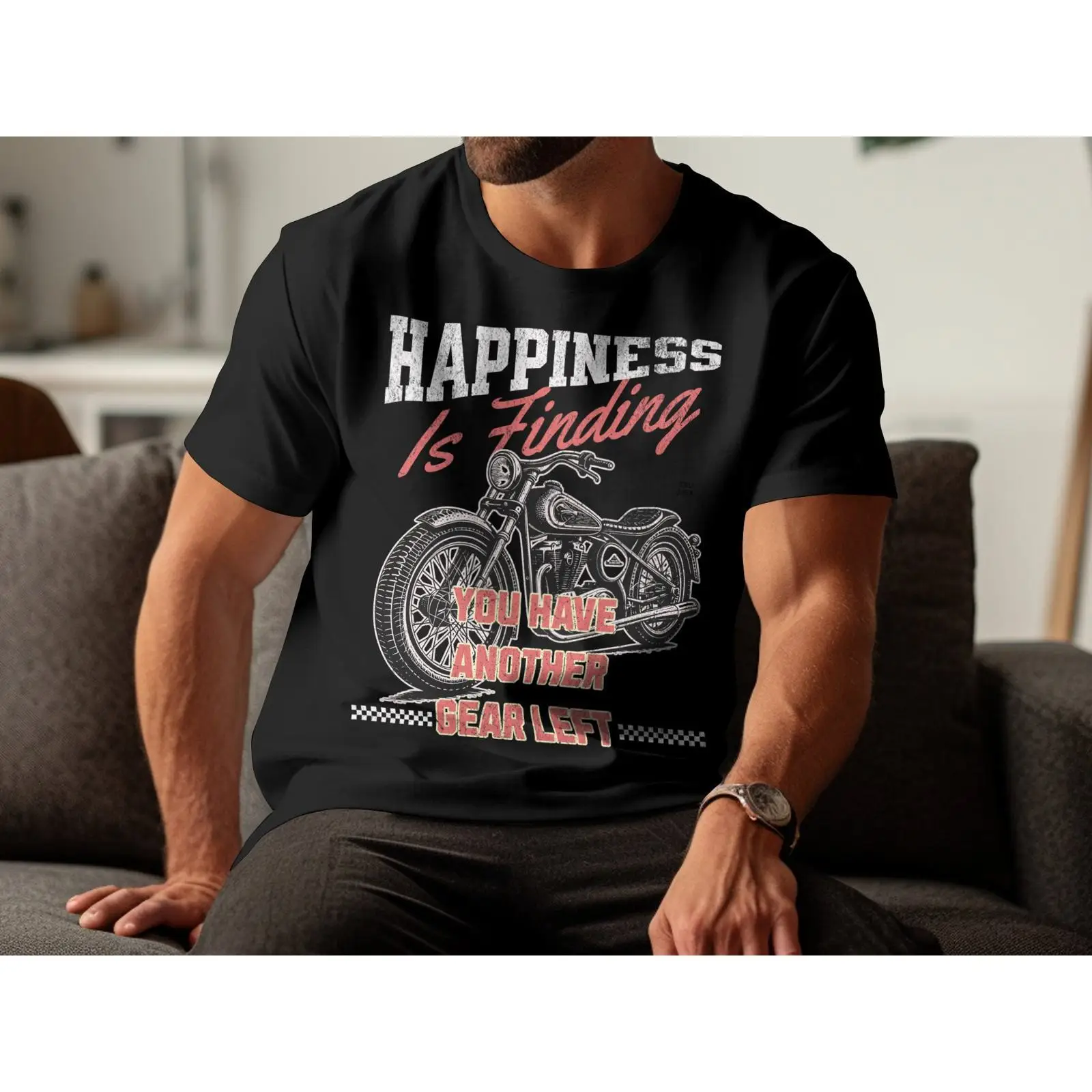 Motorcycle Gear Outfit - Camiseta con temática de motocicleta, estilo