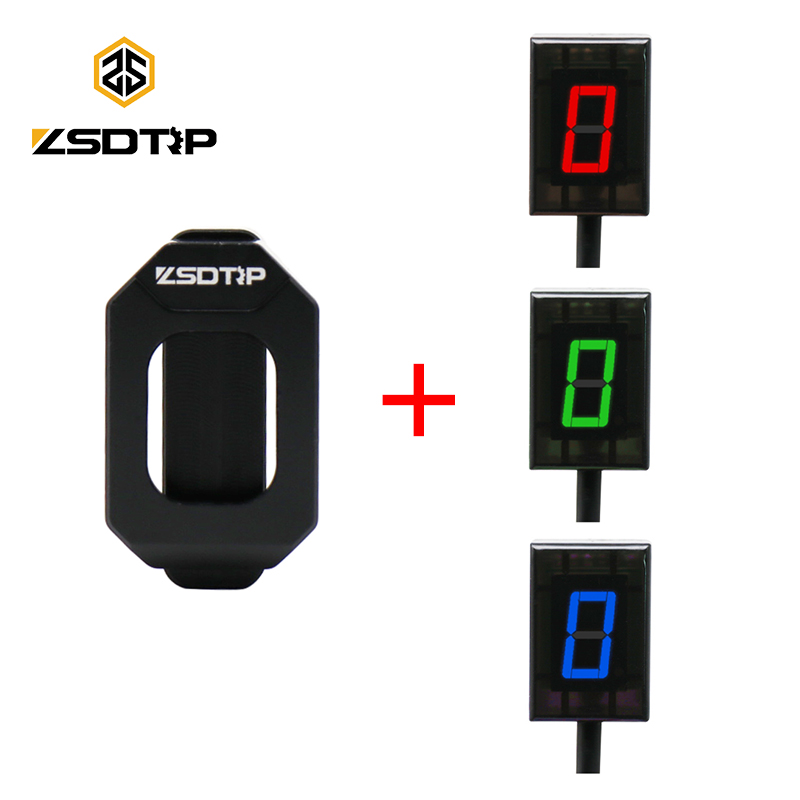 Motorcycle Gear Holder - ZSDTRP Indicador de marcha digital universal