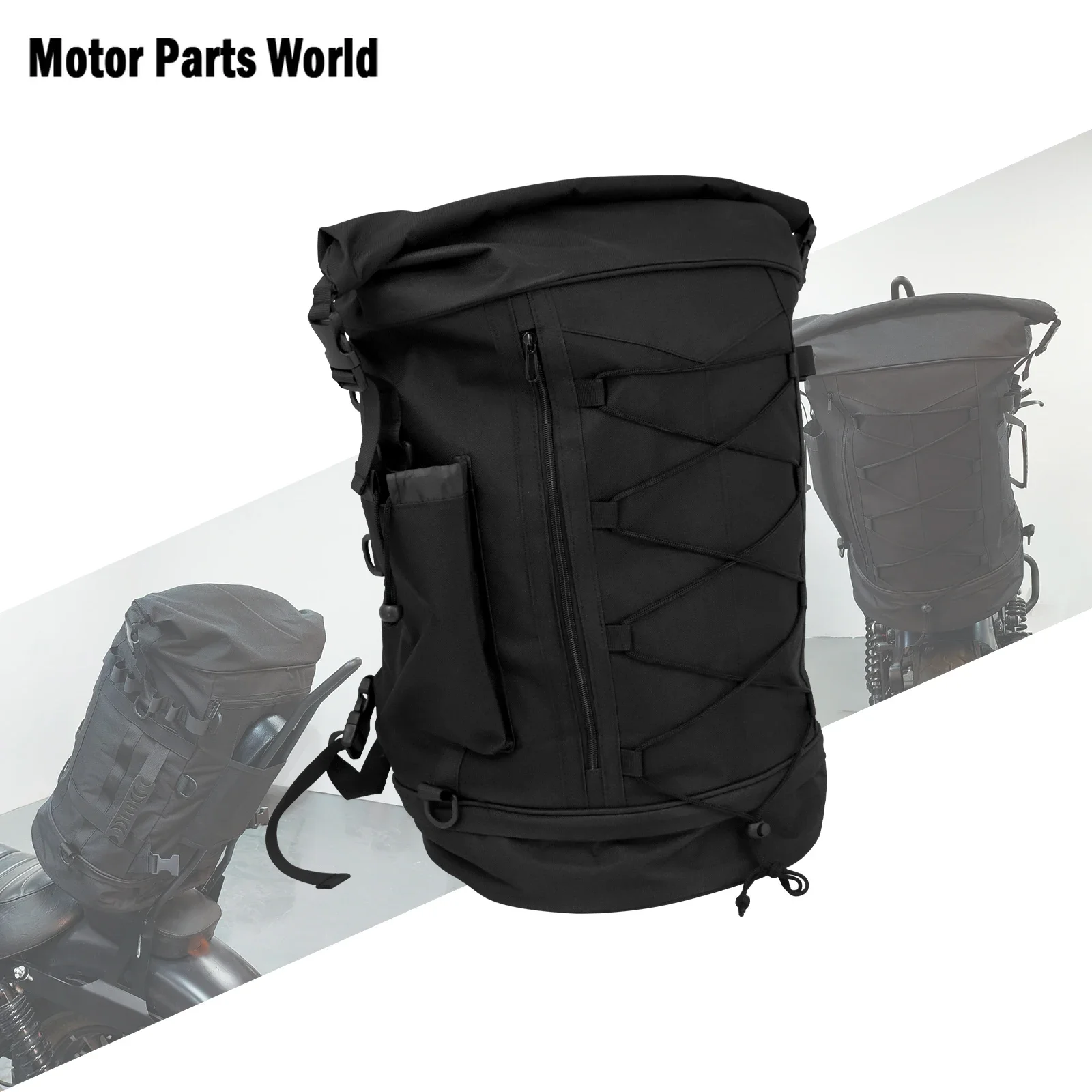 Motorcycle Gear Warehouse - Mochila Universal para Motocicleta, Multifuncional, Impermeable,