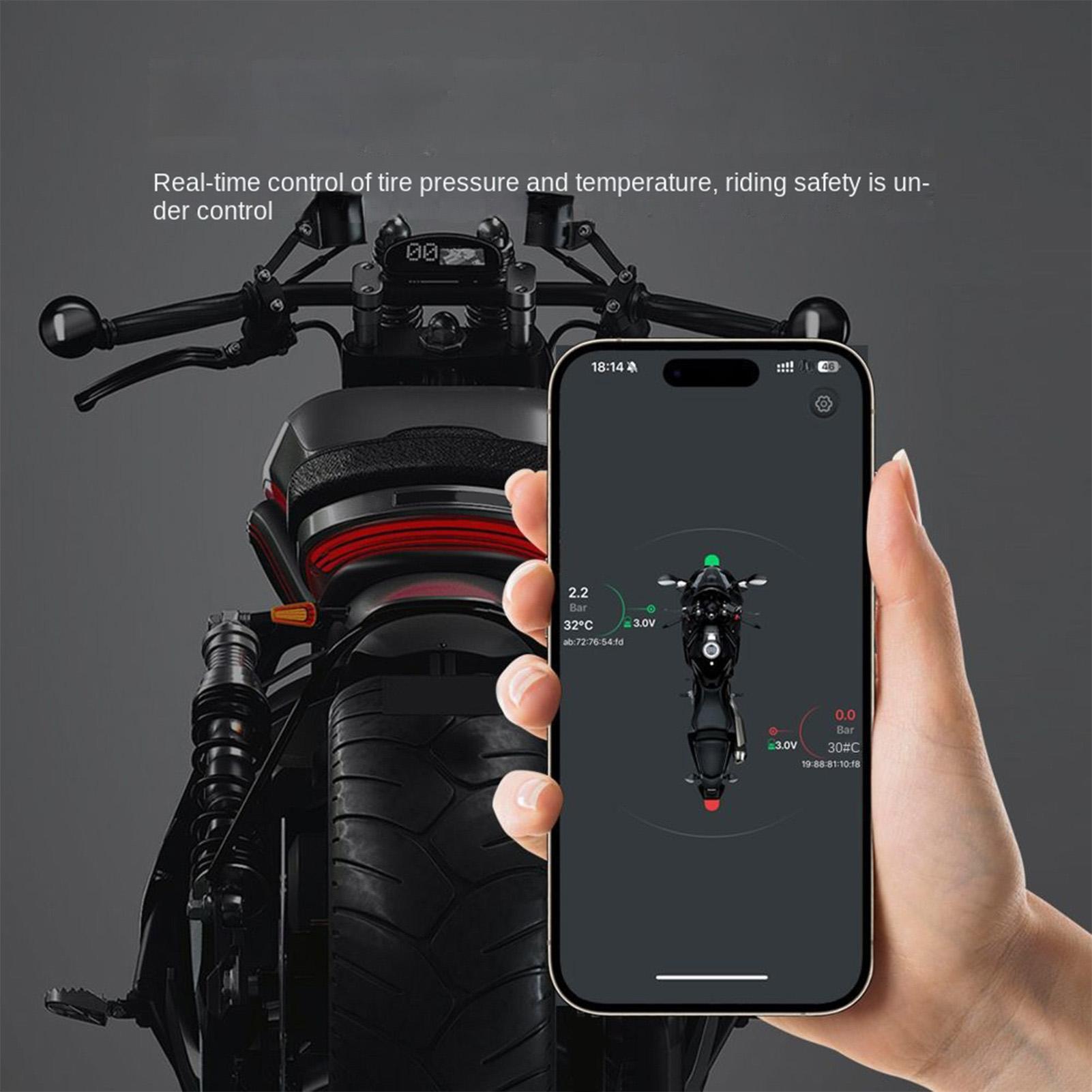 Tyre Pressure Gauge - Medidor de presión de neumáticos inalámbrico,