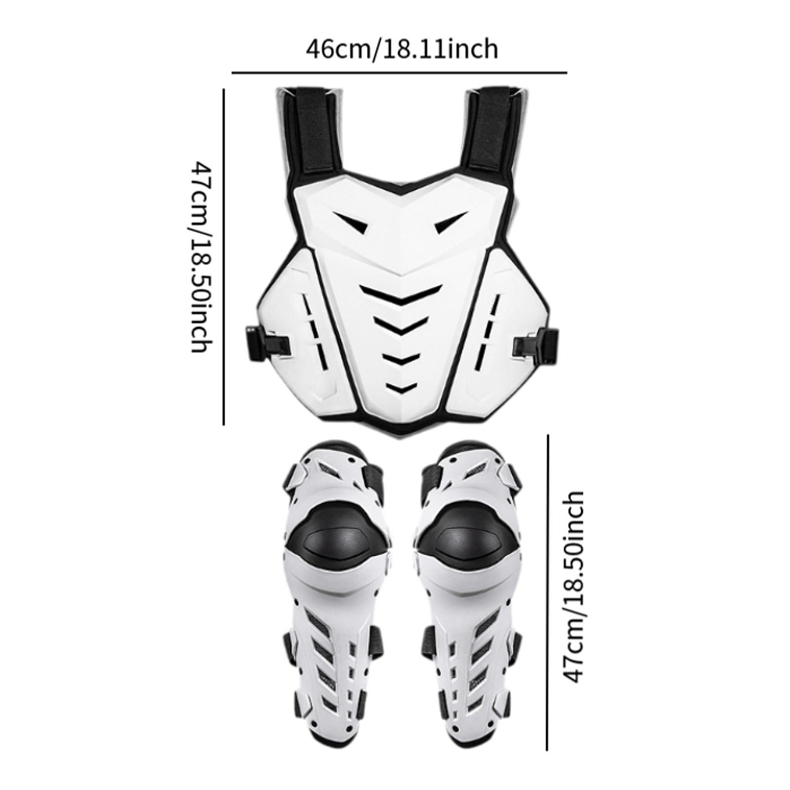 Motorcycle Gear Vest - Chaleco Protector para Motocicleta, Conjunto de