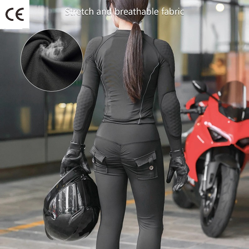 Motorcycle Gear Outfit - Chaqueta de Motocicleta de Malla para