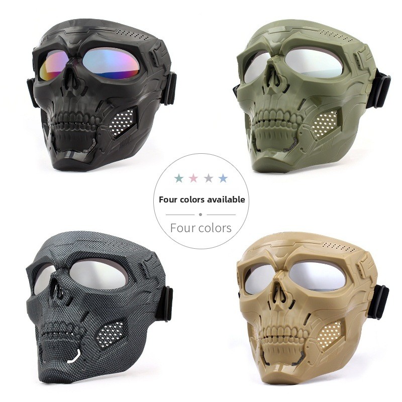 Motorcycle Gear Full Set - Máscara Facial Completa de Motocicleta con