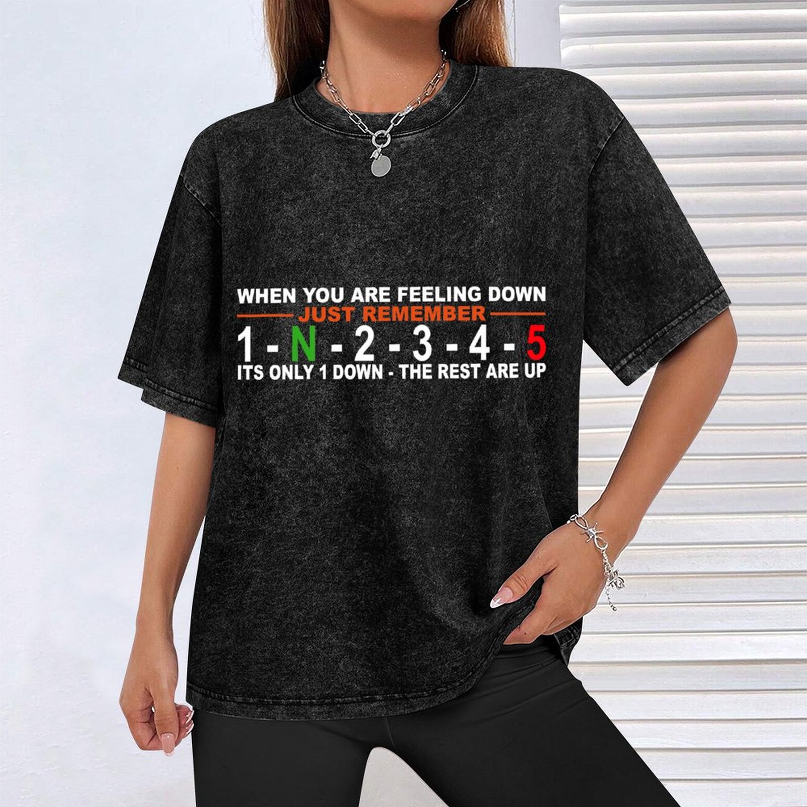 Camiseta con estampado de camb - Motorcycle Gear Outfit reseña y precio