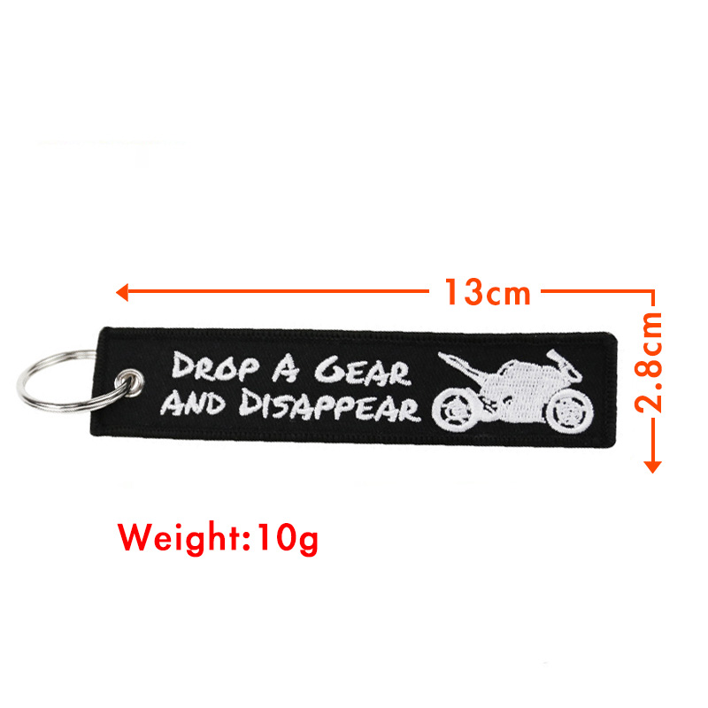 Juego de llaveros bordados de  - Motorcycle Gear Wholesale reseña y precio