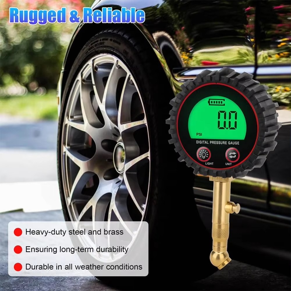 Manómetro Digital de Presión d - Tyre Pressure Gauge reseña y precio