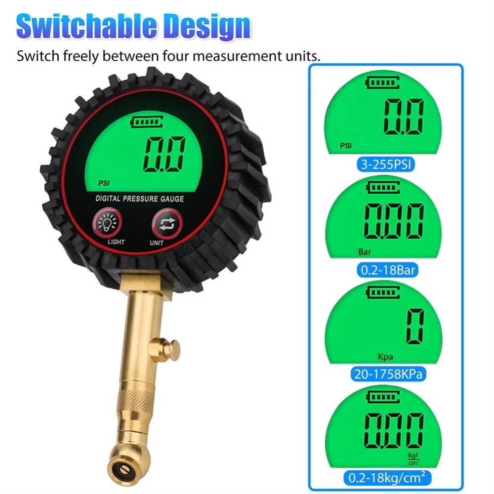 Manómetro Digital de Presión d - Tyre Pressure Gauge reseña y precio