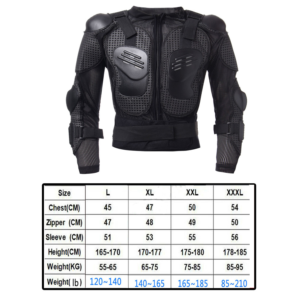 Protección para motocicleta, e - Motorcycle Gear Full Set reseña y precio