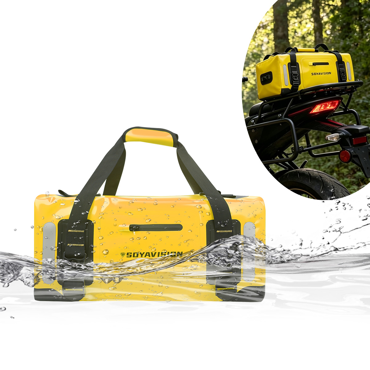 Bolsa Trasera Impermeable para - Motorcycle Gear Warehouse reseña y precio