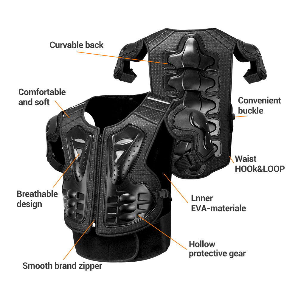 Armadura para Motocicleta, Pro - Motorcycle Gear Vest reseña y precio