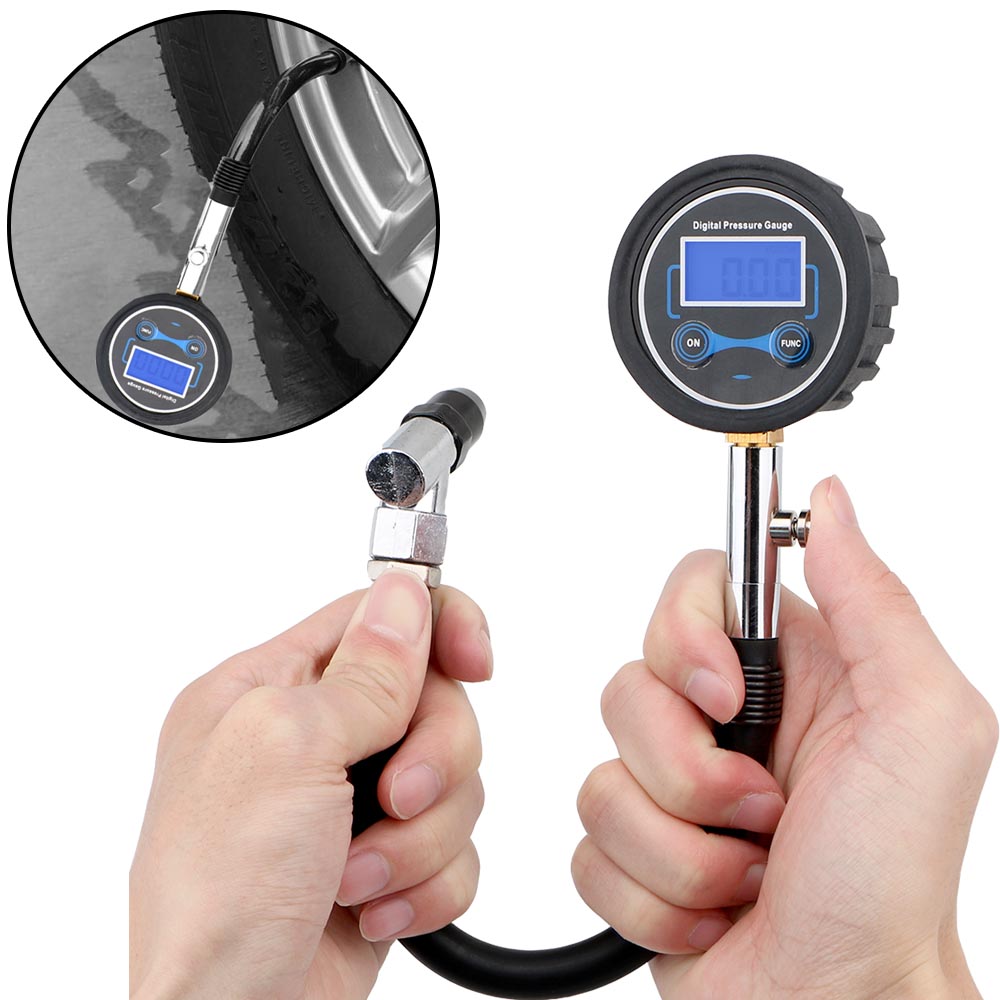 Medidor Digital de presión de  - Tyre Pressure Gauge reseña y precio
