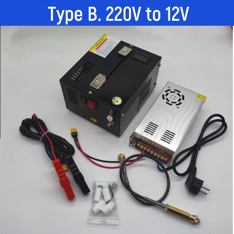 Compresor de Aire de 12V/220V  - Tyre Pressure Gauge reseña y precio