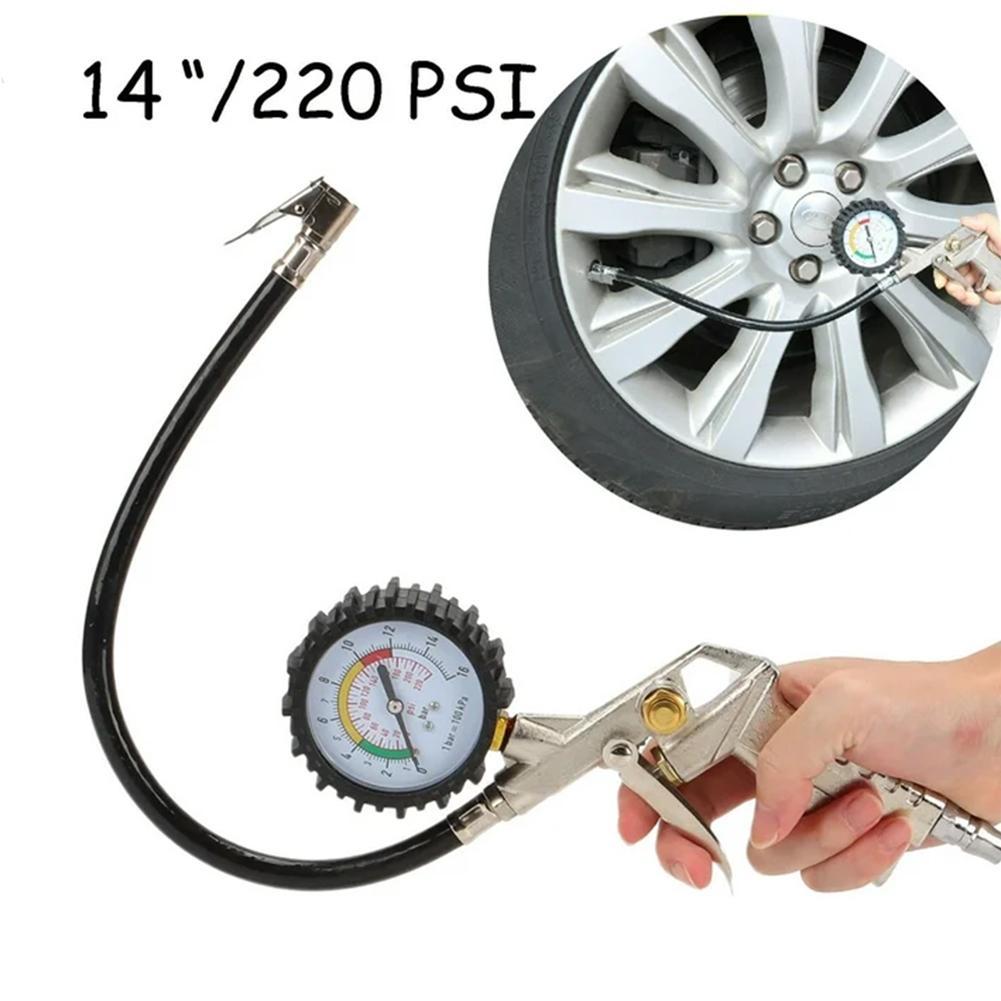 Manómetro de presión de neumát - Tyre Pressure Gauge reseña y precio