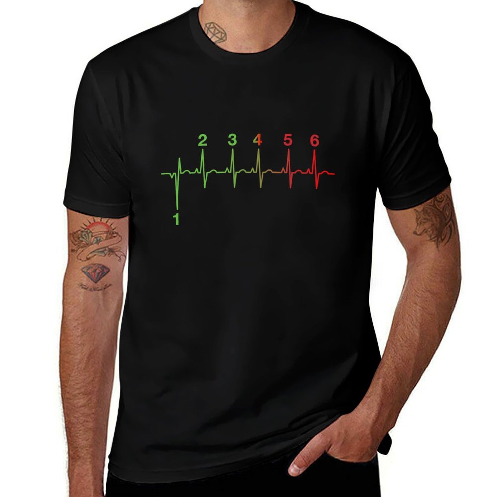 Camiseta con diseño de latido  - Motorcycle Gear Outfit reseña y precio