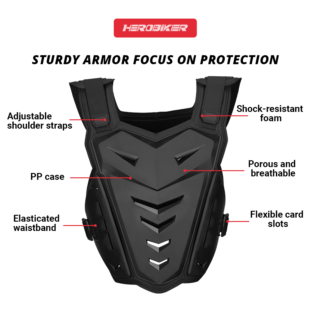 Armadura de Motocross, Chaquet - Motorcycle Gear Vest reseña y precio
