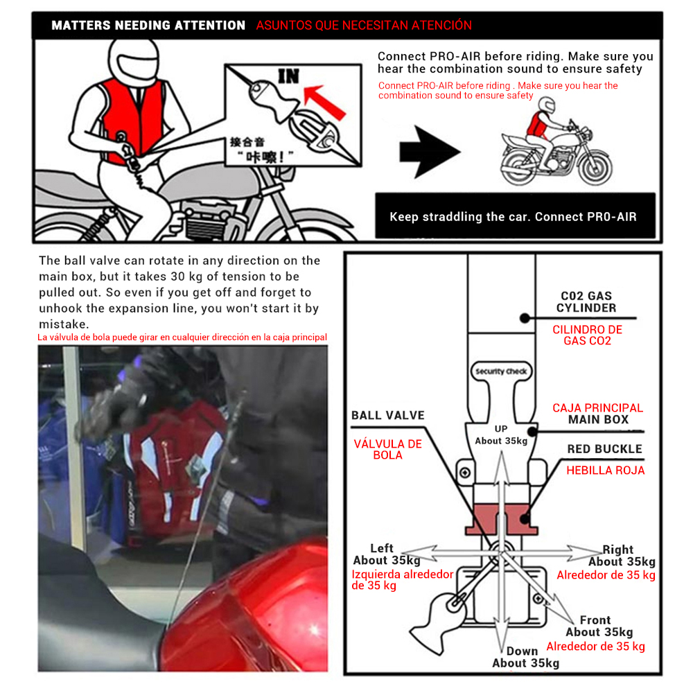 Chaqueta de Motocicleta con Ai - Motorcycle Gear Vest reseña y precio