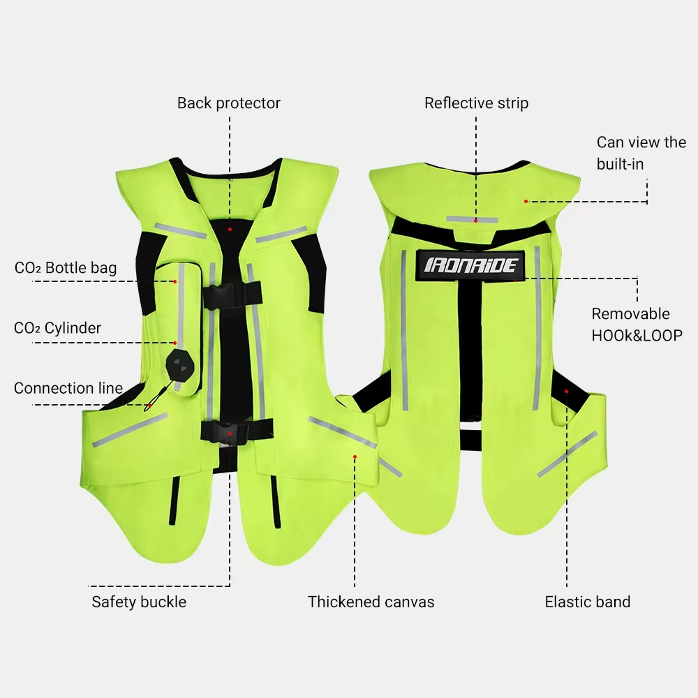 Chaqueta de Motocicleta con Ai - Motorcycle Gear Vest reseña y precio