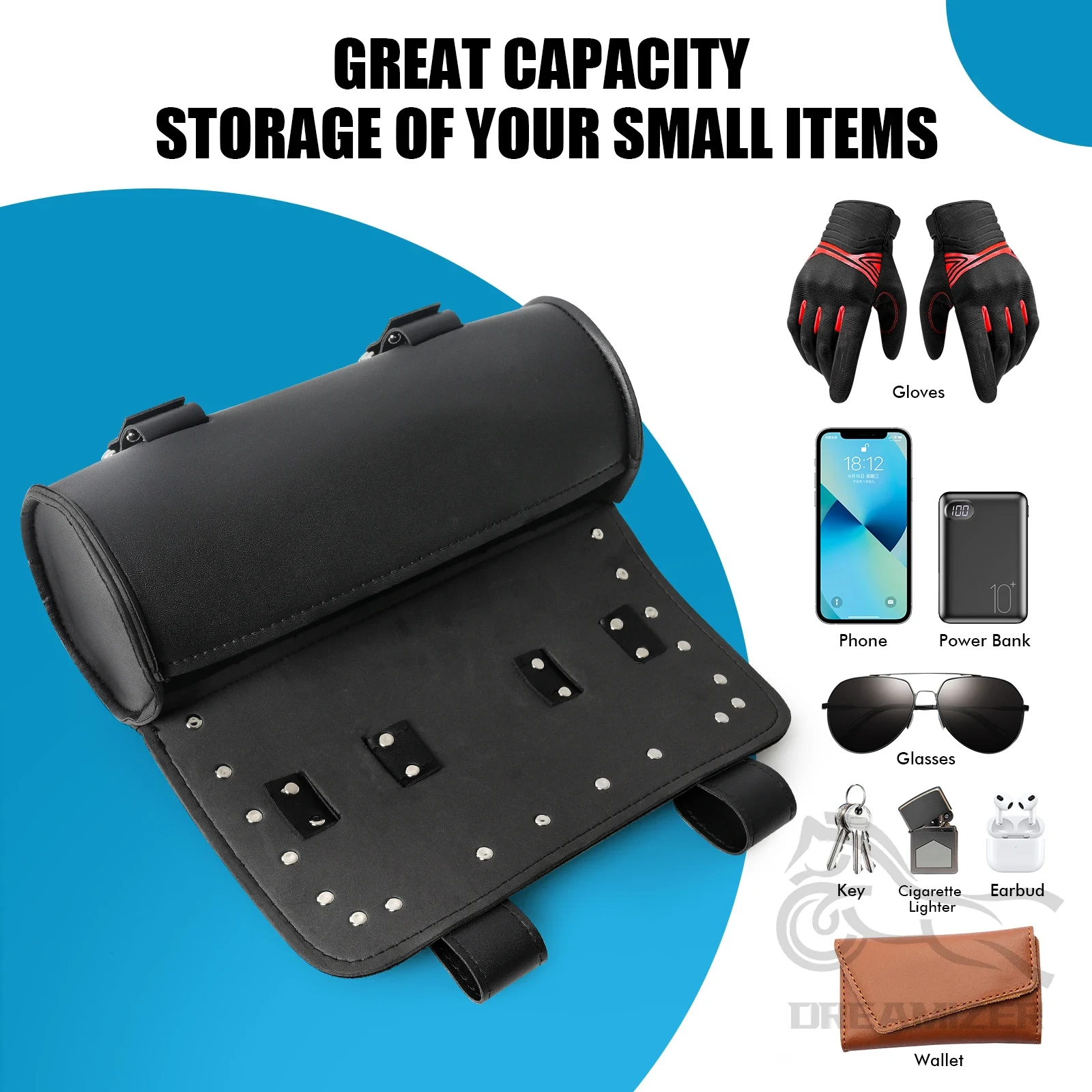 Bolsa de herramientas para hor - Motorcycle Gear Warehouse reseña y precio