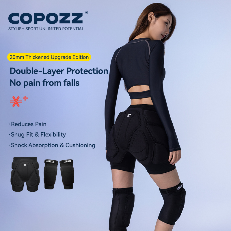 Rodilleras de Esquí COPOZZ Mej - Motorcycle Gear Protection reseña y precio