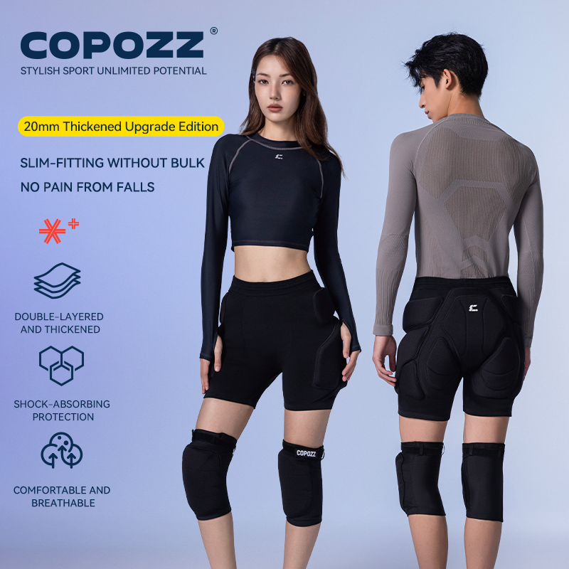 Rodilleras de Esquí COPOZZ Mej - Motorcycle Gear Protection reseña y precio