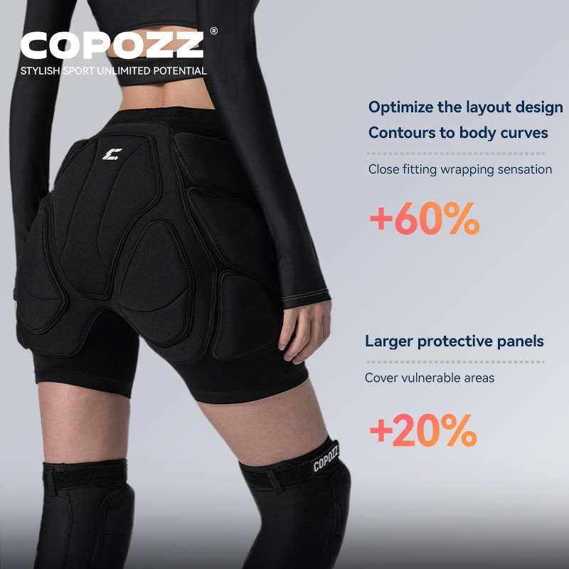 Rodilleras de Esquí COPOZZ Mej - Motorcycle Gear Protection reseña y precio