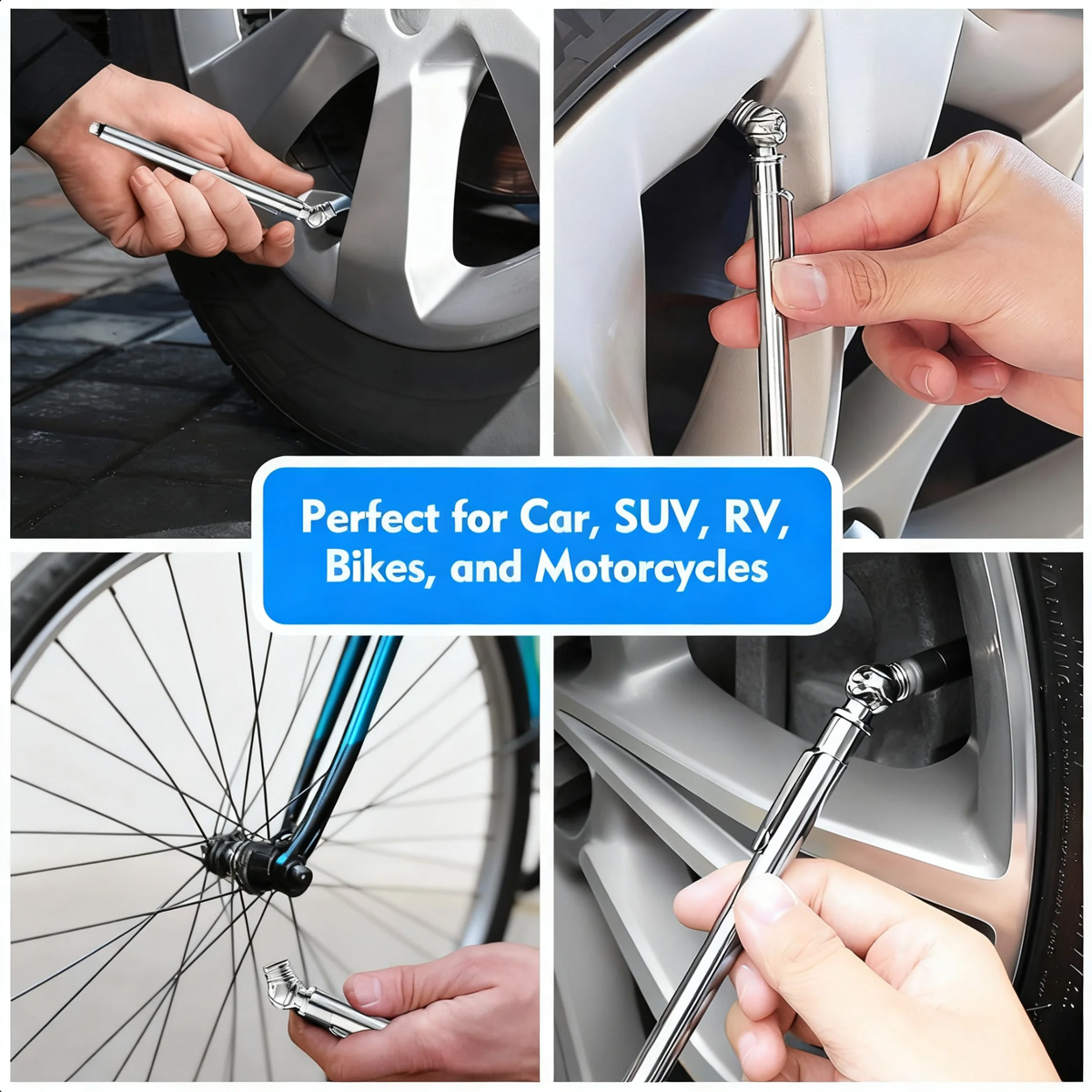 Manómetro de Presión de Neumát - Tyre Pressure Gauge reseña y precio