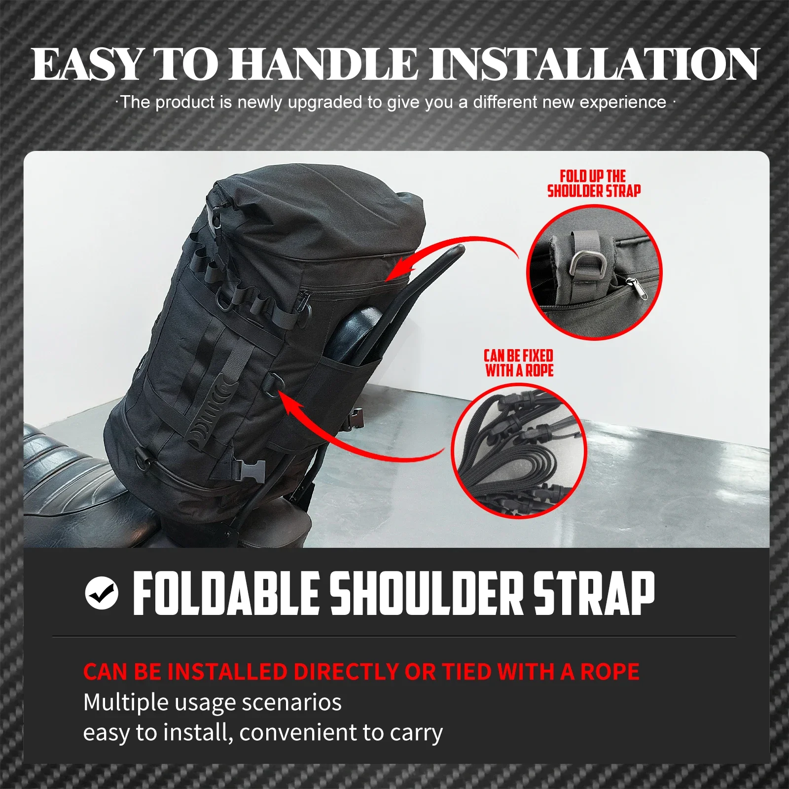Mochila Universal para equipaj - Motorcycle Gear Warehouse reseña y precio