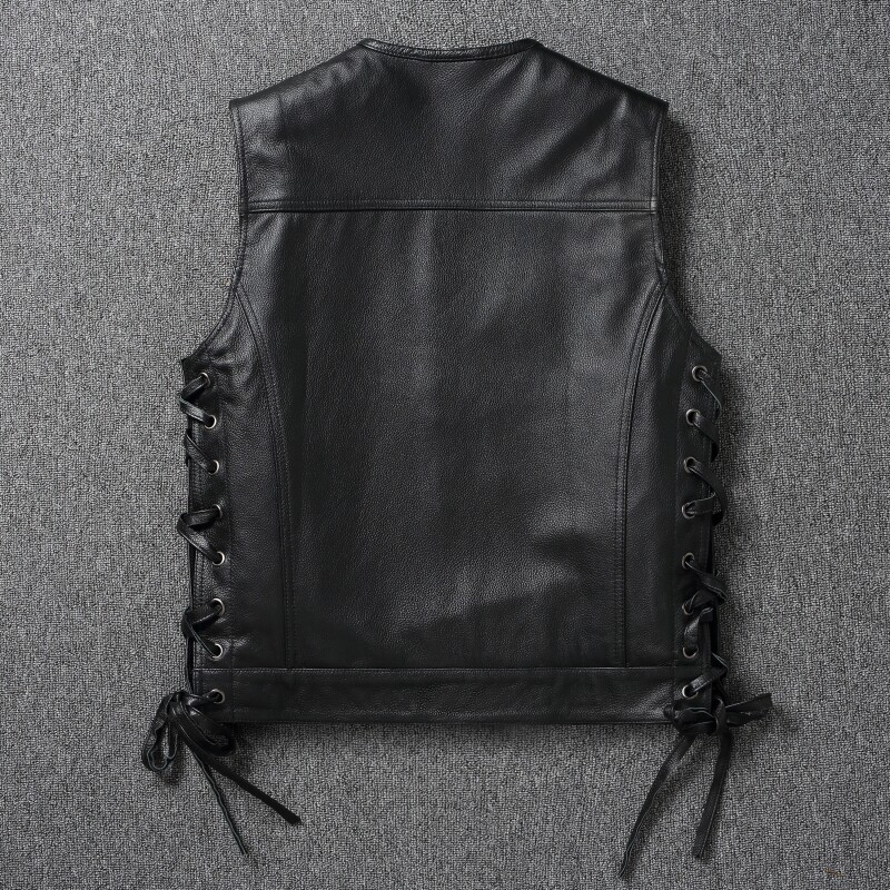 Chaleco de Cuero para Motocicl - Motorcycle Gear Vest reseña y precio