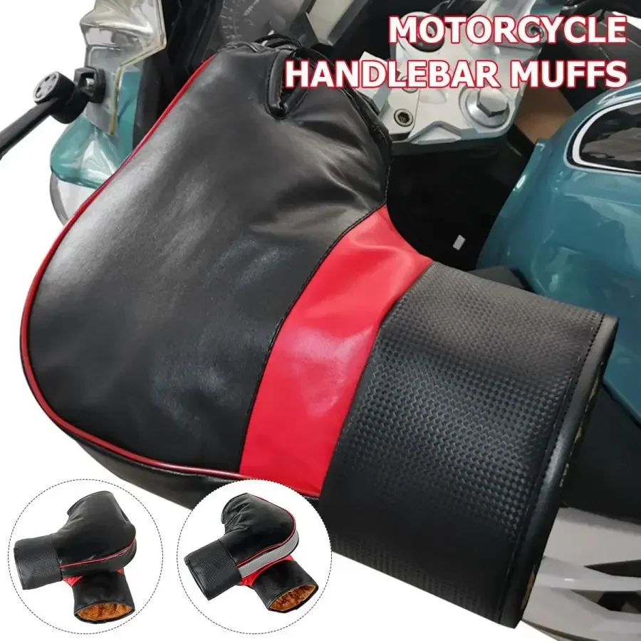 Manguitos para manillar de mot - Motorcycle Gear Protection reseña y precio
