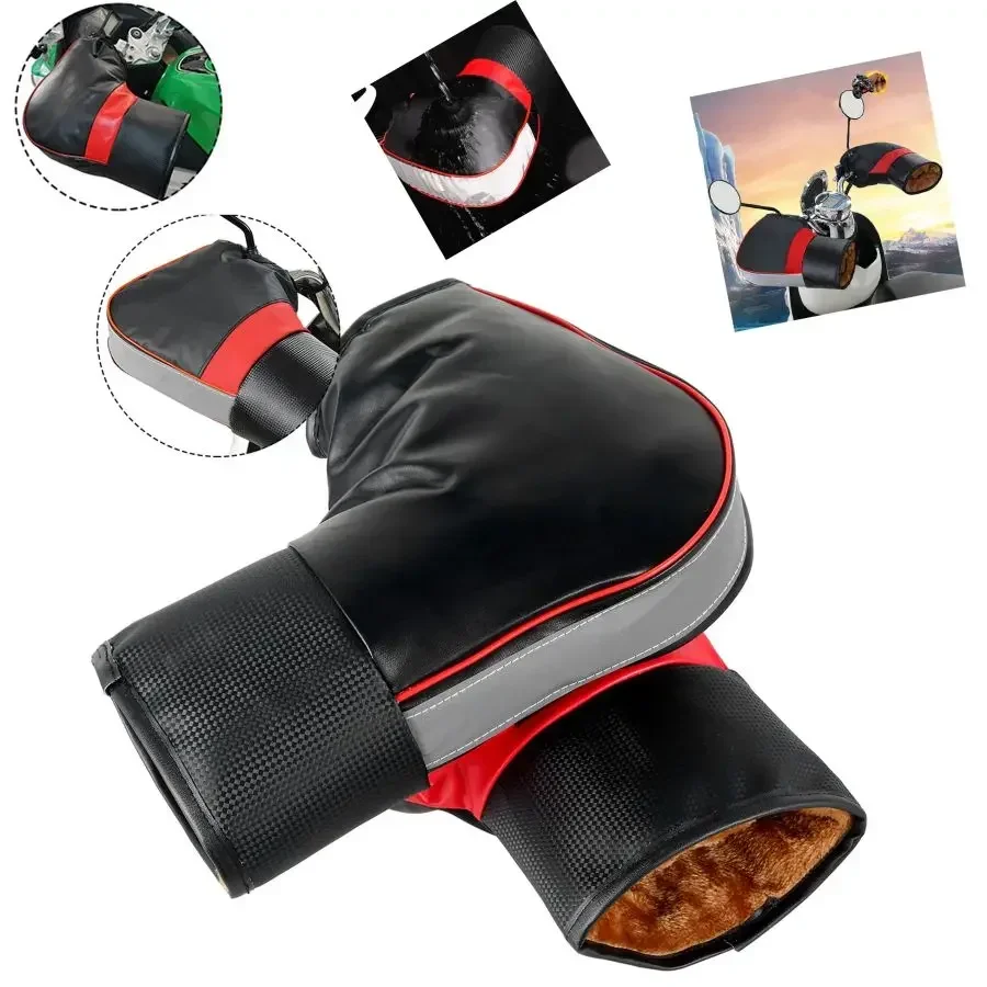 Manguitos para manillar de mot - Motorcycle Gear Protection reseña y precio