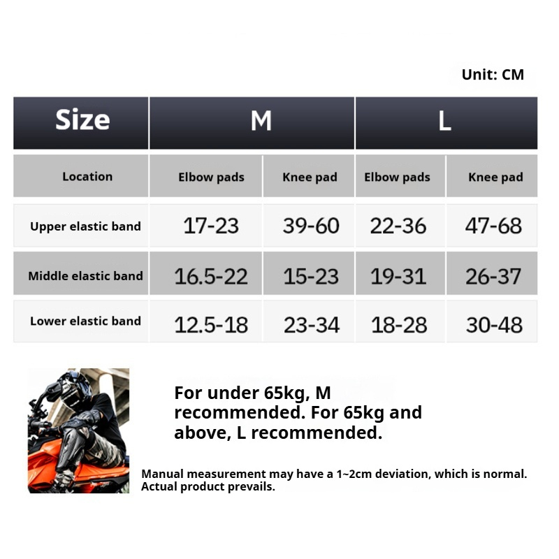 SULAITE - Juego de 4 Protector - Motorcycle Gear Full Set reseña y precio