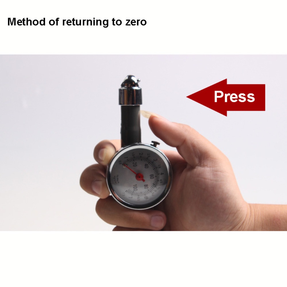 Mini Dial medidor de presión d - Tyre Pressure Gauge reseña y precio