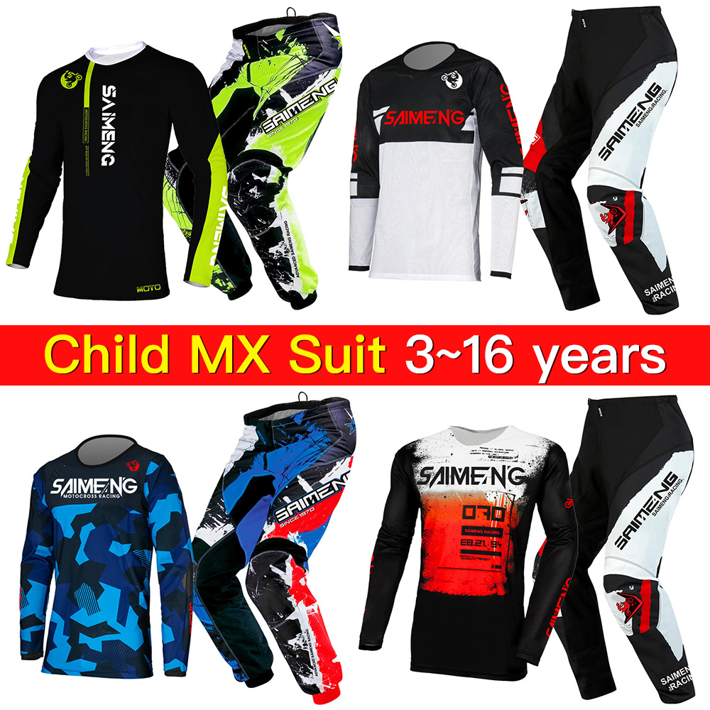 Traje de Enduro para Niños, Eq - Motorcycle Gear Outfit reseña y precio