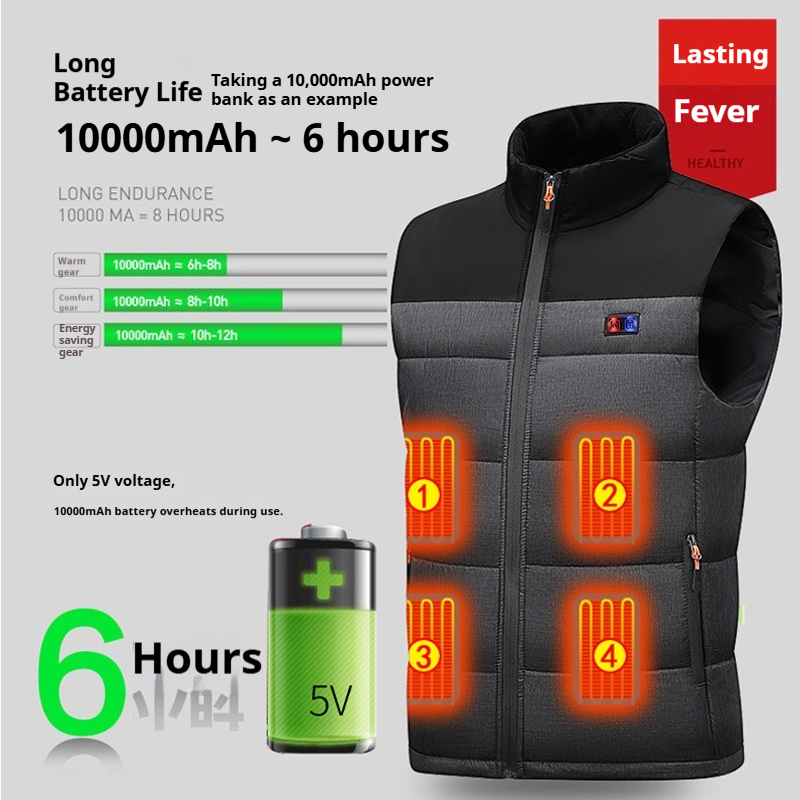 Chaleco calefactable Unisex, r - Motorcycle Gear Vest reseña y precio