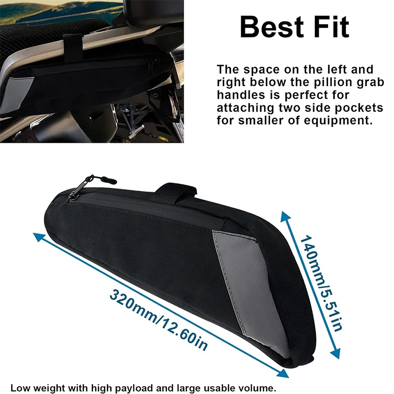 Bolsa trasera para motocicleta - Motorcycle Gear Warehouse reseña y precio