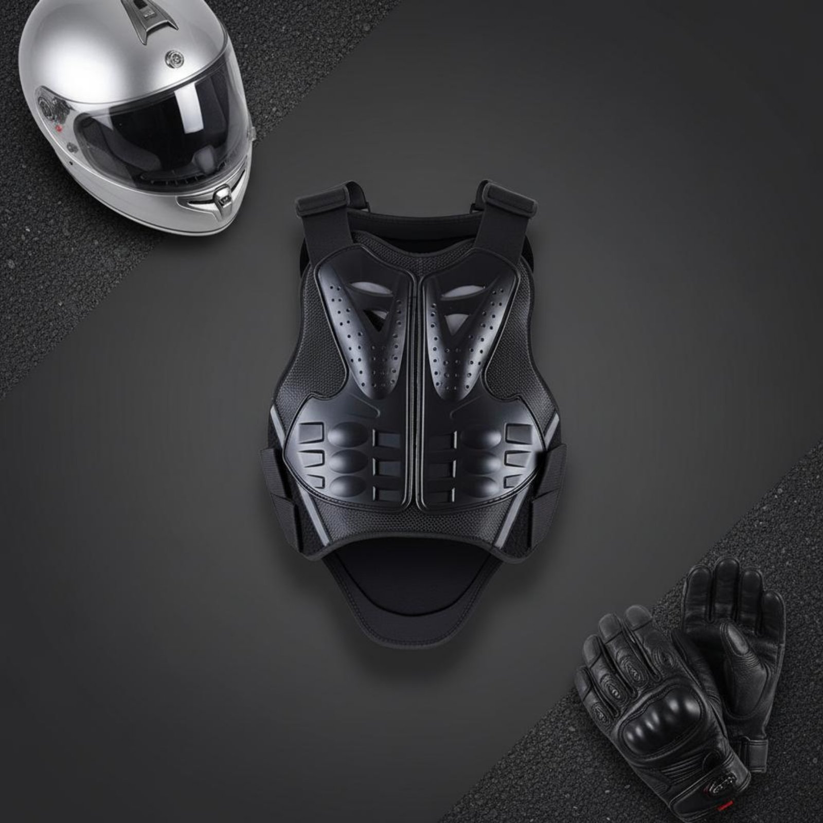 Chaleco protector para motocic - Motorcycle Gear Vest reseña y precio