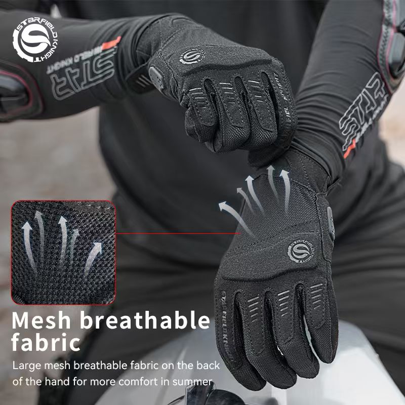 Star Field Knight-guantes de m - Motorcycle Gear Full Set reseña y precio